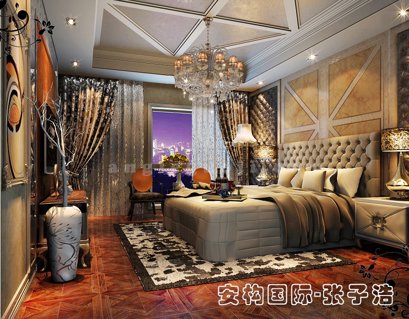 包头别墅 Art Deco 风格 | 品味奢雅的艺术装饰-9