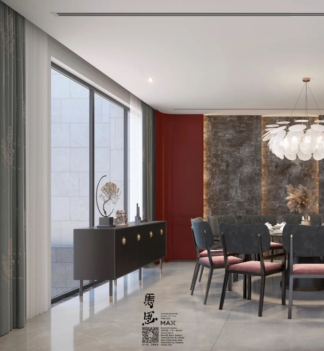 马思室内设计 | 现代轻奢别墅, 间至味是清欢-83