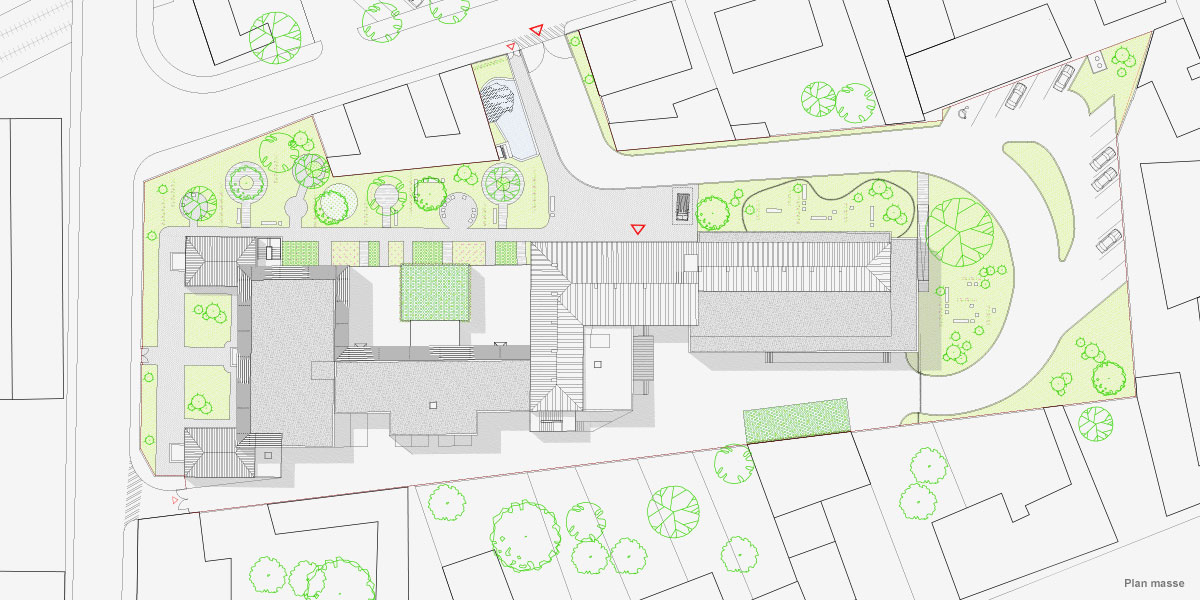 EHPAD Foi· de Candalle改造项目丨法国-2