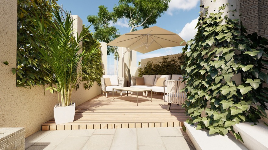 El Shorouk City私人别墅花园设计丨Cordoba Engineering & Construction-11