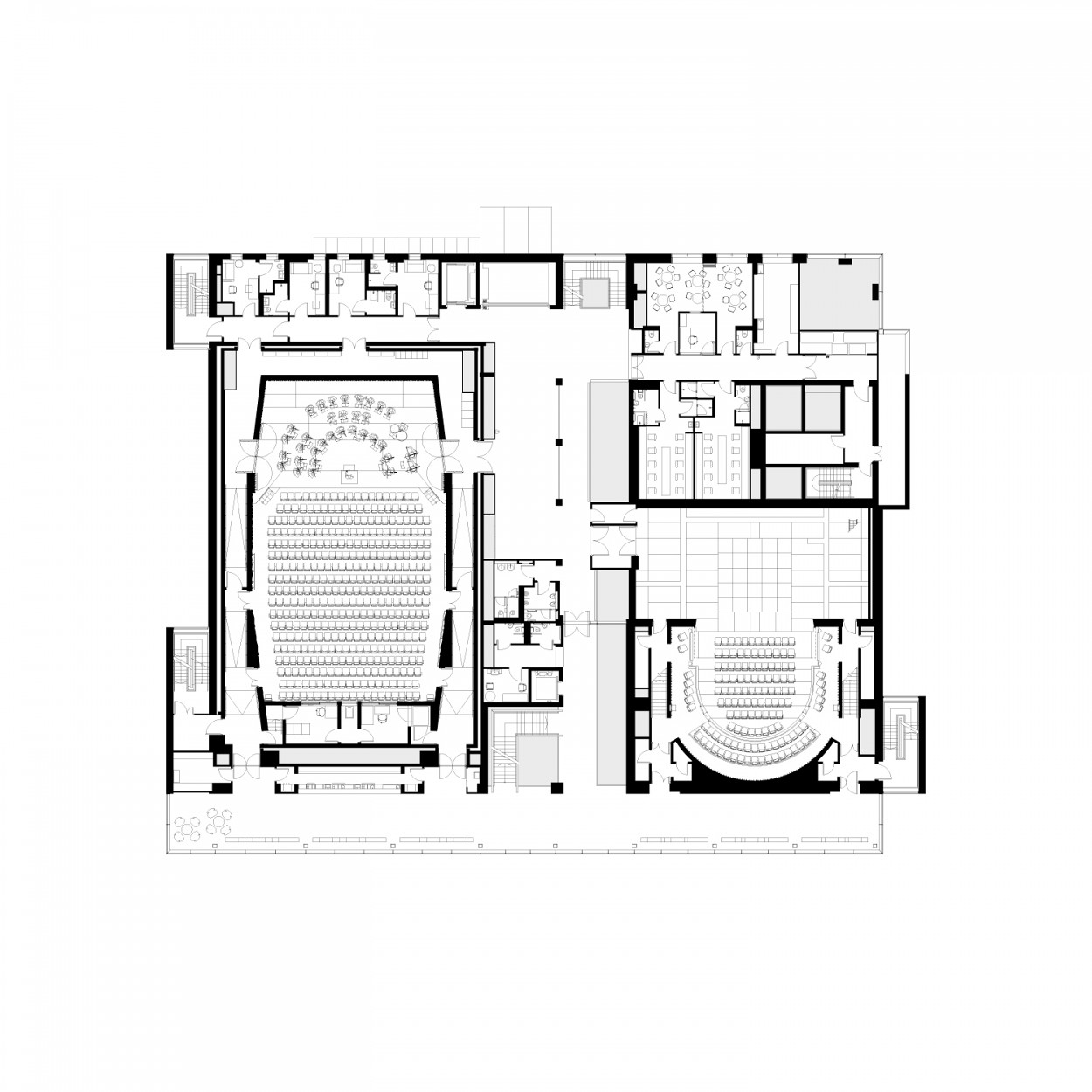 米尔顿庭院，苍鹭大厦（注：The Heron直译为苍鹭，这里结合一般建筑命名习惯处理为苍鹭大厦，若有更合适的背景信息可进一步精准翻译） 丨英国伦敦丨David Walker Architects,RHWL等-44