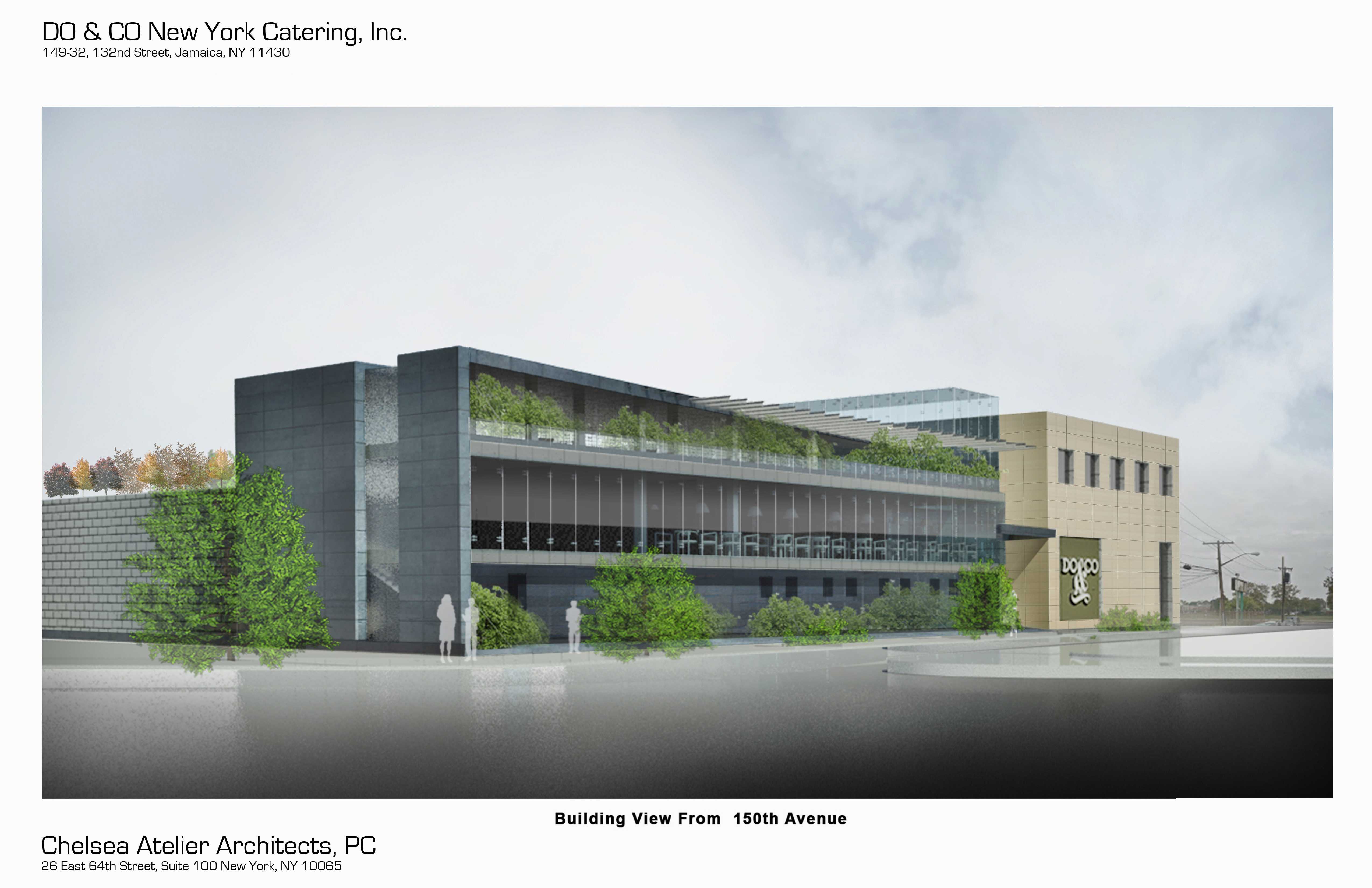 纽约皇后区 DO&CO 餐饮工厂扩建，室内设计瞩目-4