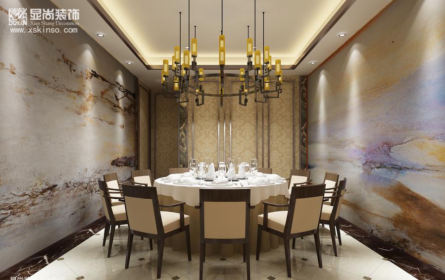 现代新古典奢华海鲜酒楼，品味华丽新风尚-12