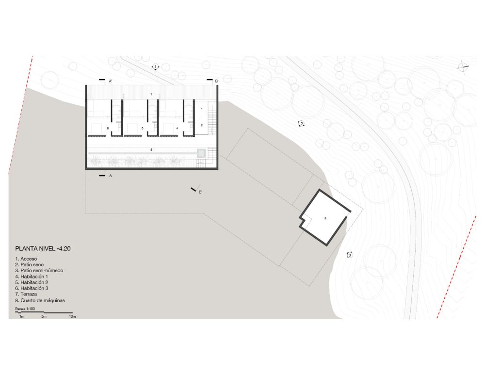 哥伦比亚 Villeta 别墅，融入自然的绿色建筑-36