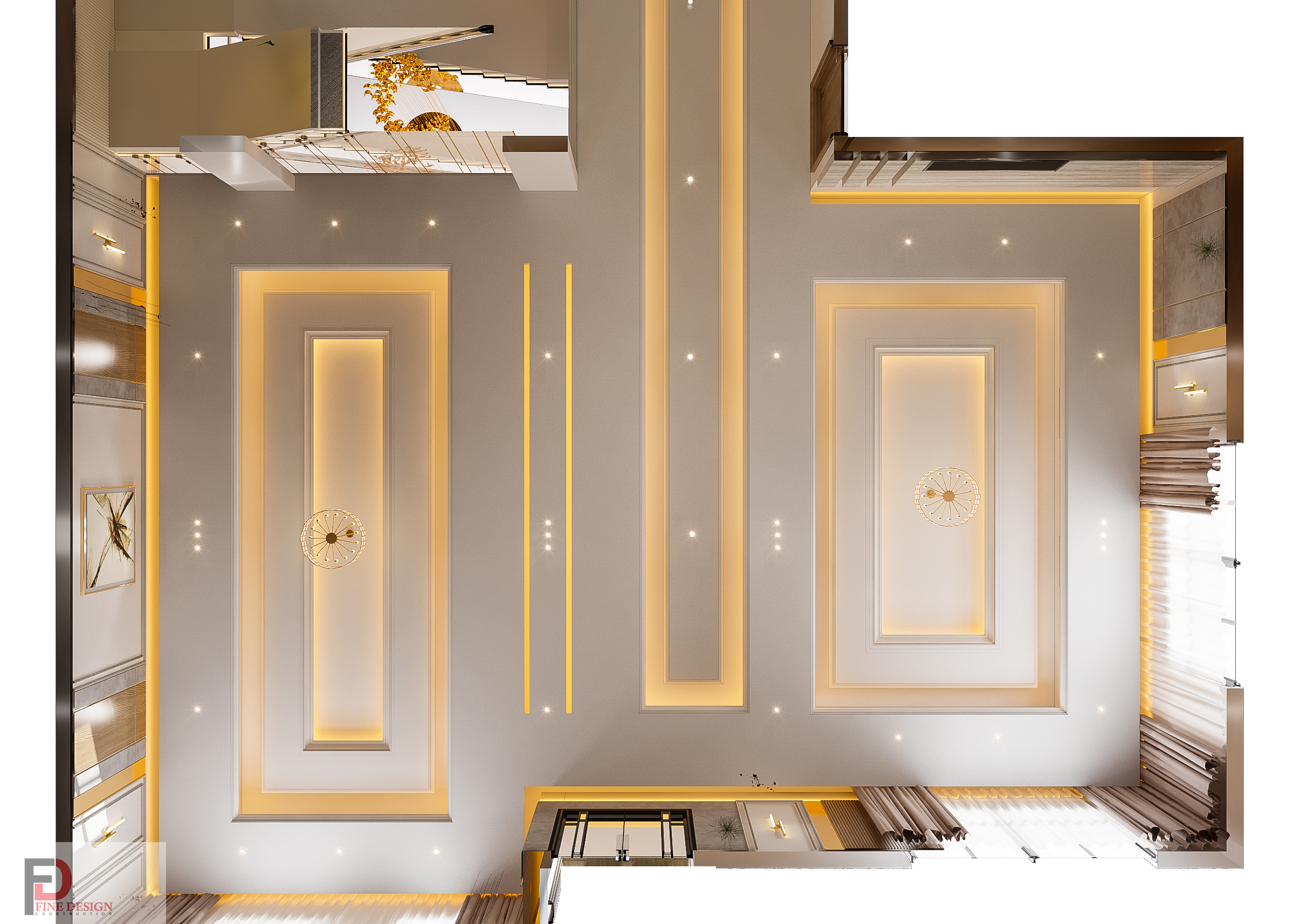 Reception and Living Space design-11