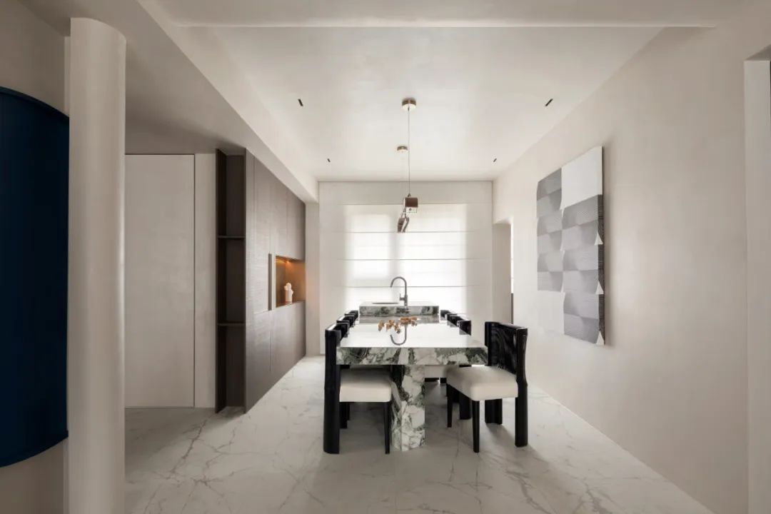 138㎡三室两厅，顺应空间逻辑，书写家居生活的序 | 菲拉设计-35