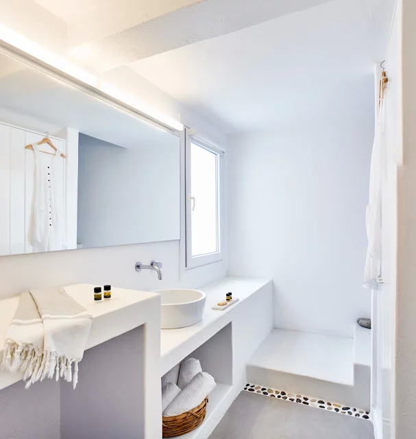 豪华别墅 现代风格希腊爱琴海边最纯粹的度假小屋-3