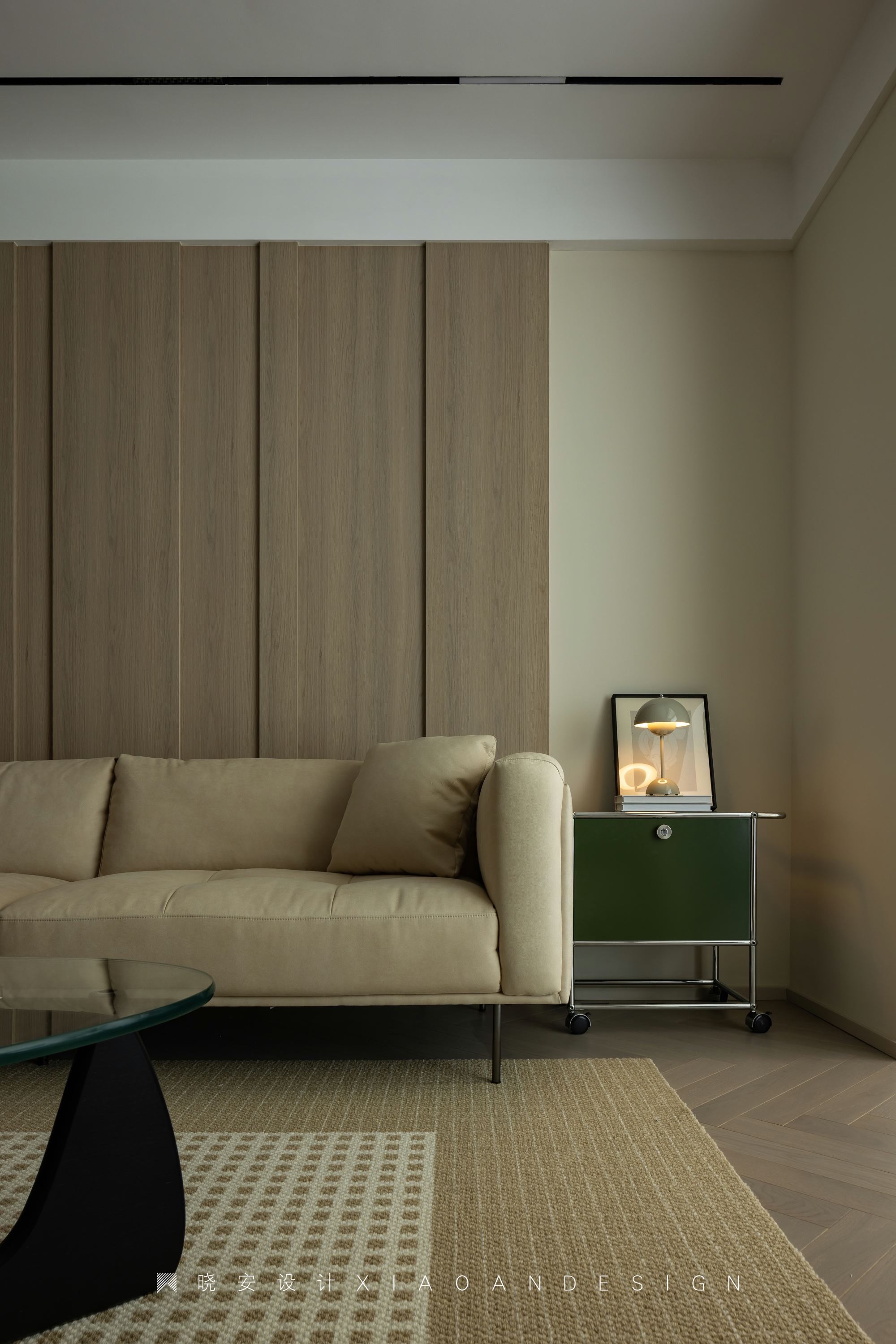 木元素+奶油质感的家丨晓安设计-11
