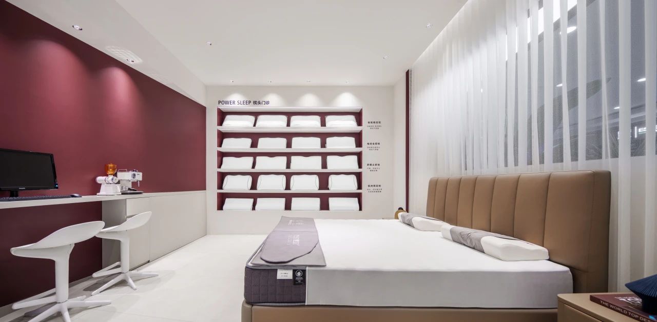 RESTONIC 美国蕾丝床垫广州天河展厅丨中国广州丨简美设计-32