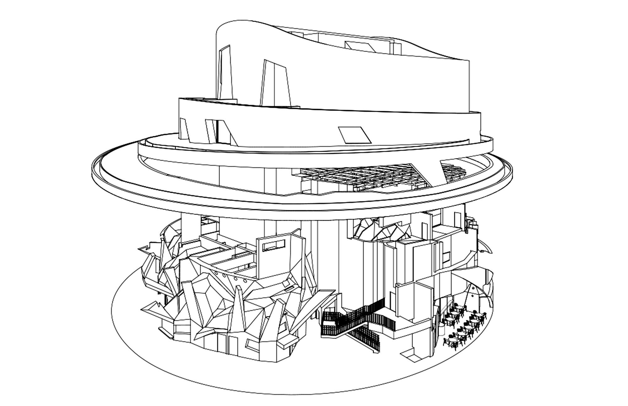 扭曲的音符 · 日本 Niigata 市 Akiha 区文化中心-44
