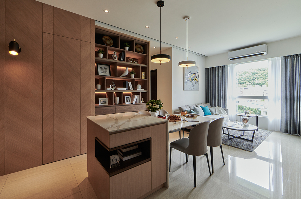 绿装修复合自然，放大空间视野-2