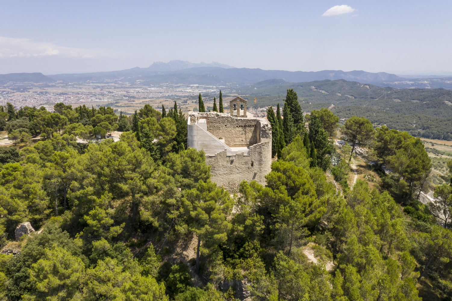 西班牙蒙萨城堡景观-11