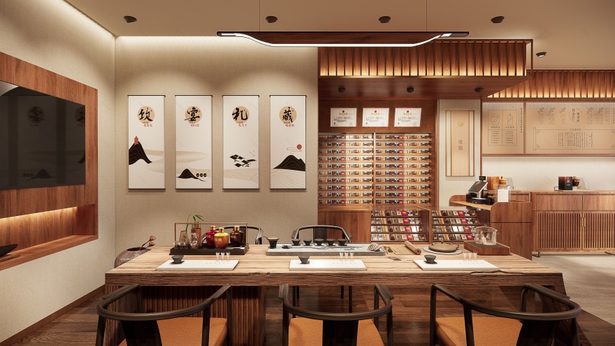 茅台集团白金酒文化体验馆丨中国河南丨店与面(广州)创意设计有限公司-29