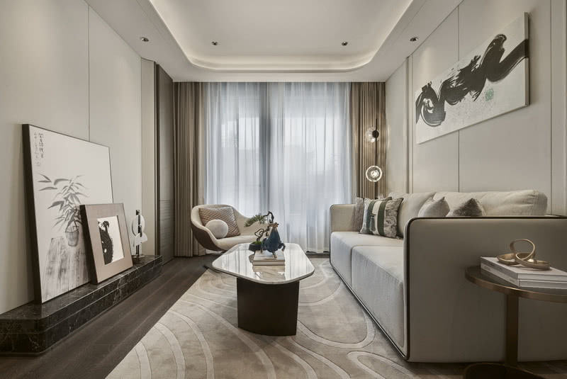 泰州金通绿城·桃李春风别墅新东方艺术软装丨中国泰州丨深圳市伊派室内设计有限公司-15