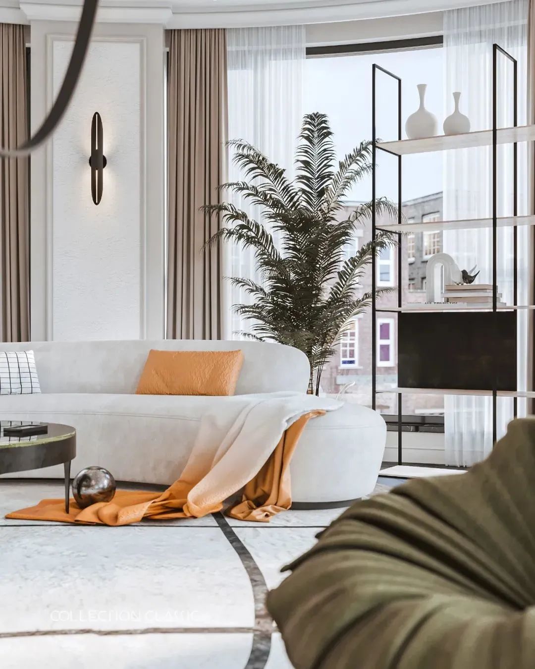 集境设计 | 打造极致浪漫艺术大宅,自然光与空间的流动对话-0