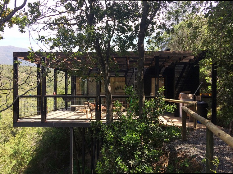 智利安第斯山脉的自然美景小屋-4