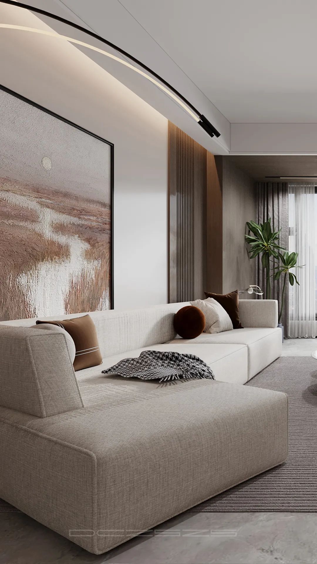 《东成至盛》现代轻奢复式设计丨中国佛山丨东成至盛装饰-22