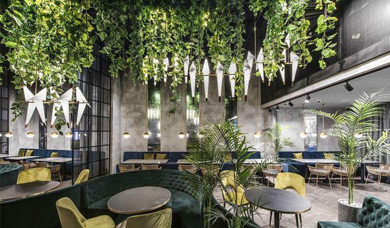 丛林主题餐厅设计 | 色彩与元素完美融合-10