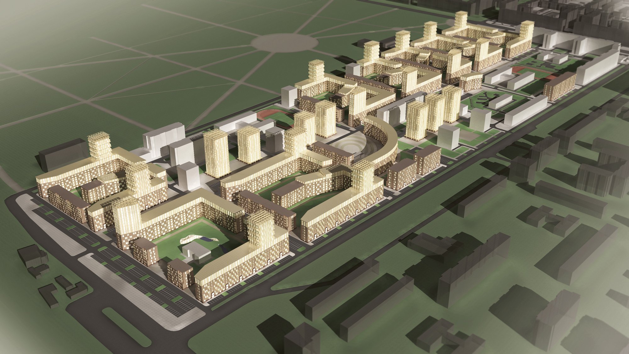 St. Petersburg Sosnovaya Polyana 7–17 Masterplan ← Works ← Henley Halebrown-10