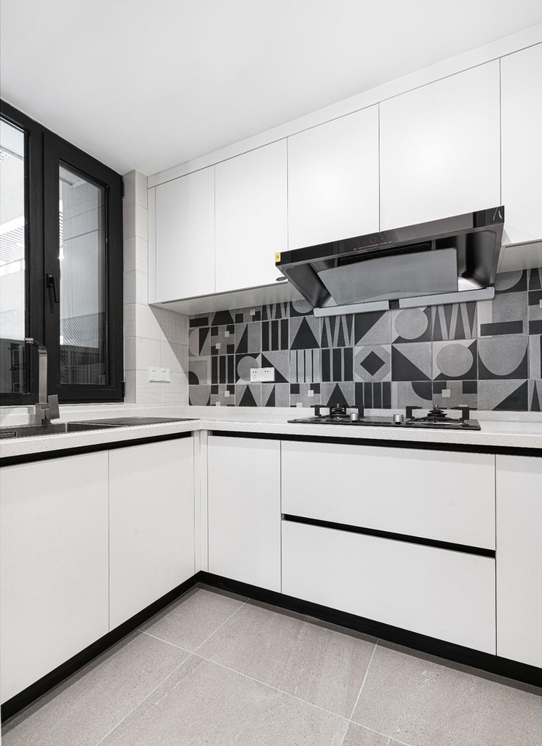 现代简约风家居设计 | 白与绿的纯粹空间-9