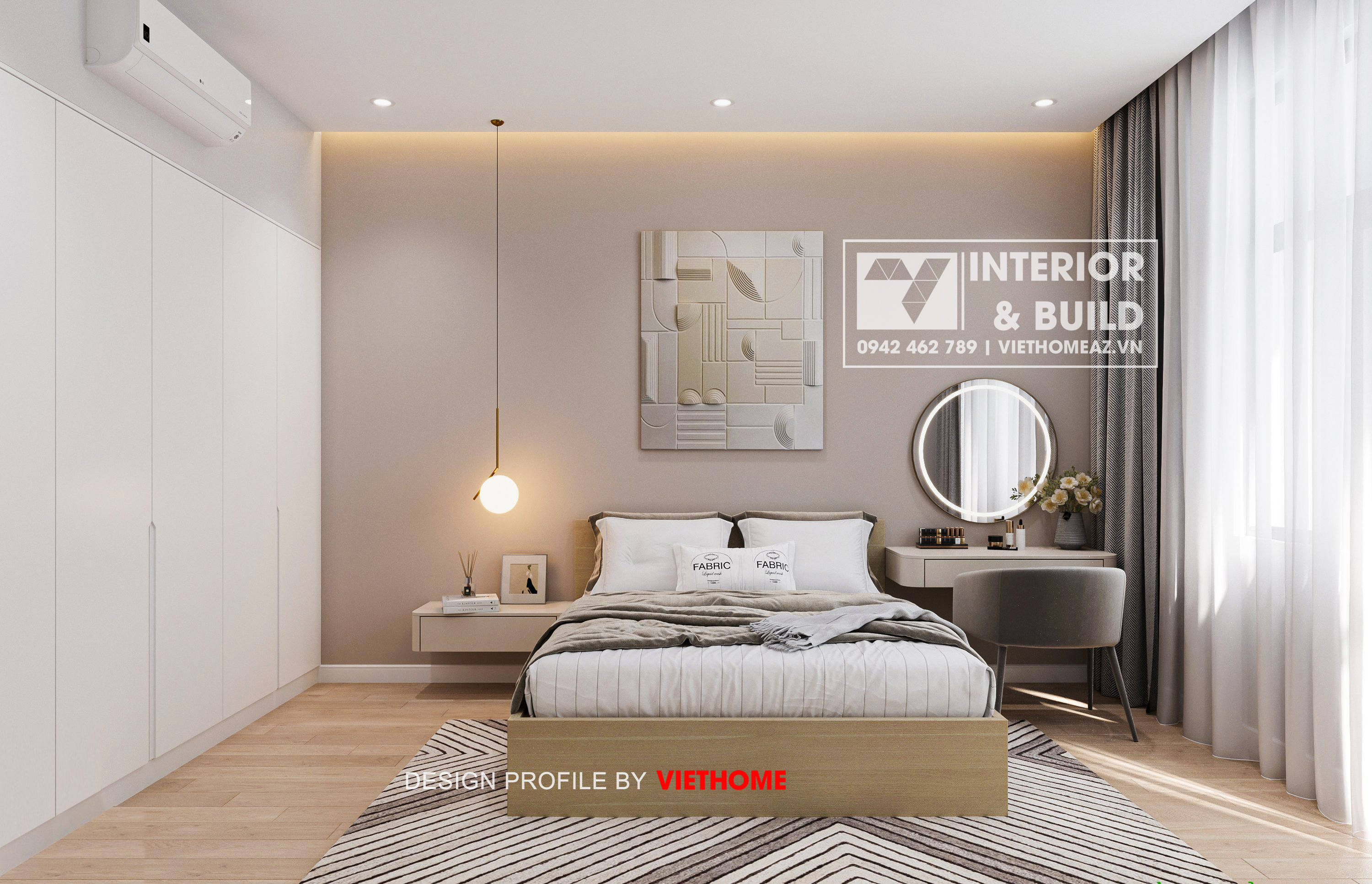 富安省城市房屋设计丨Kiến Trúc – Nội Thất VietHome-15