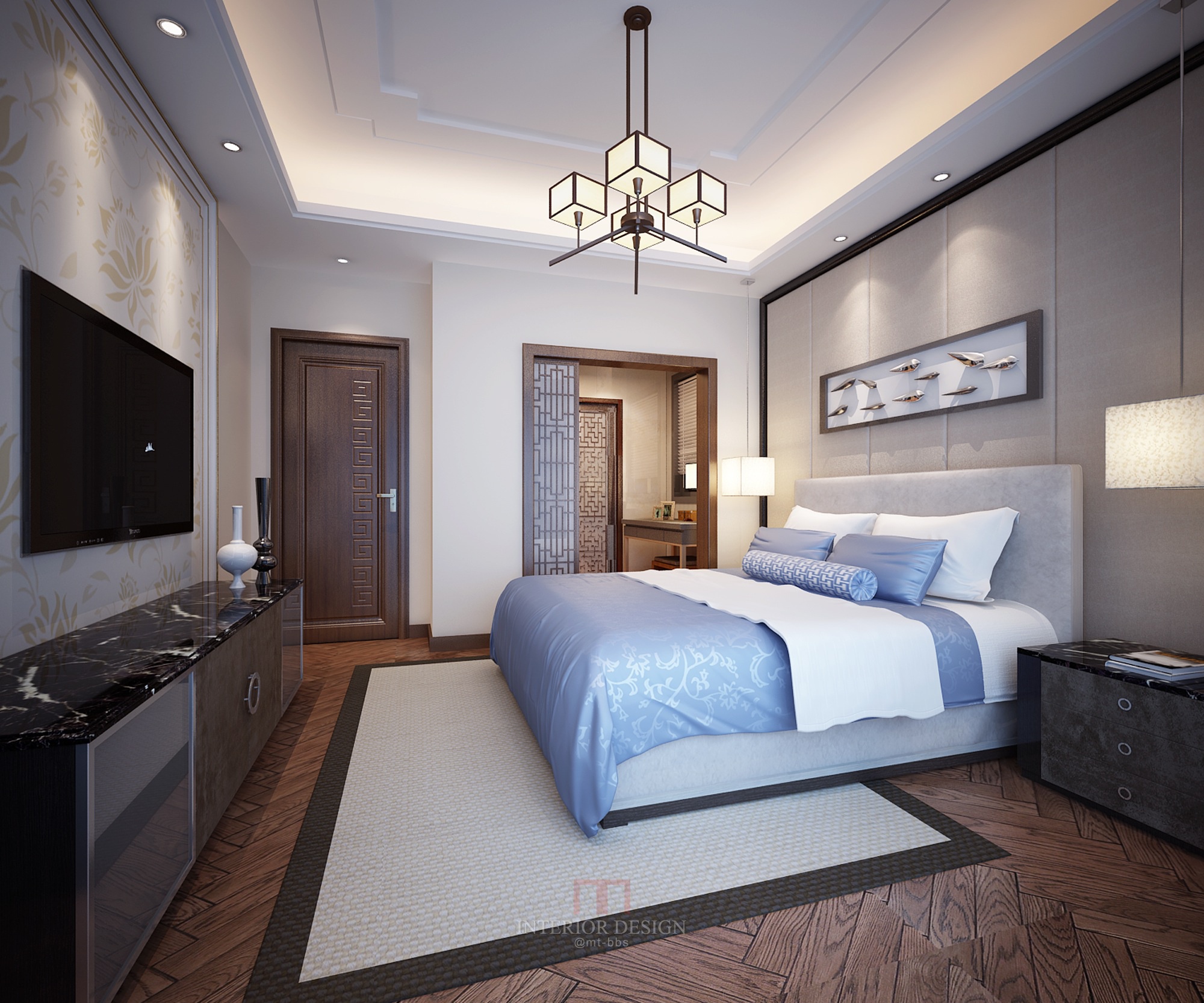 新中式四层别墅-13