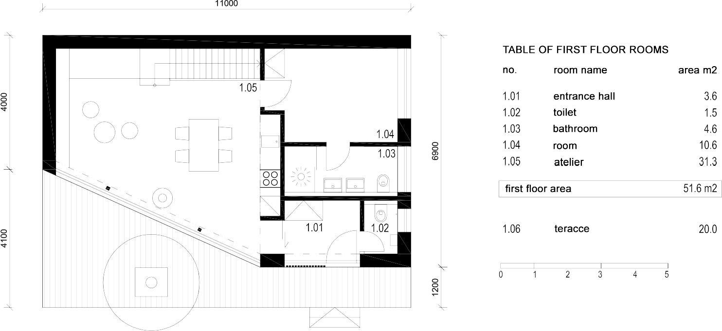 捷克 Klánovice 地区松树林中的工作室-41