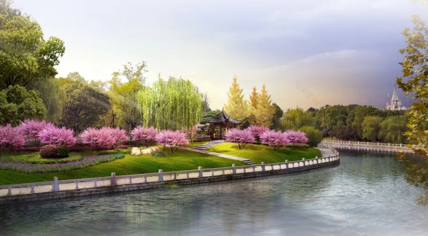 合肥三河旅游风景区小南河景观设计-27