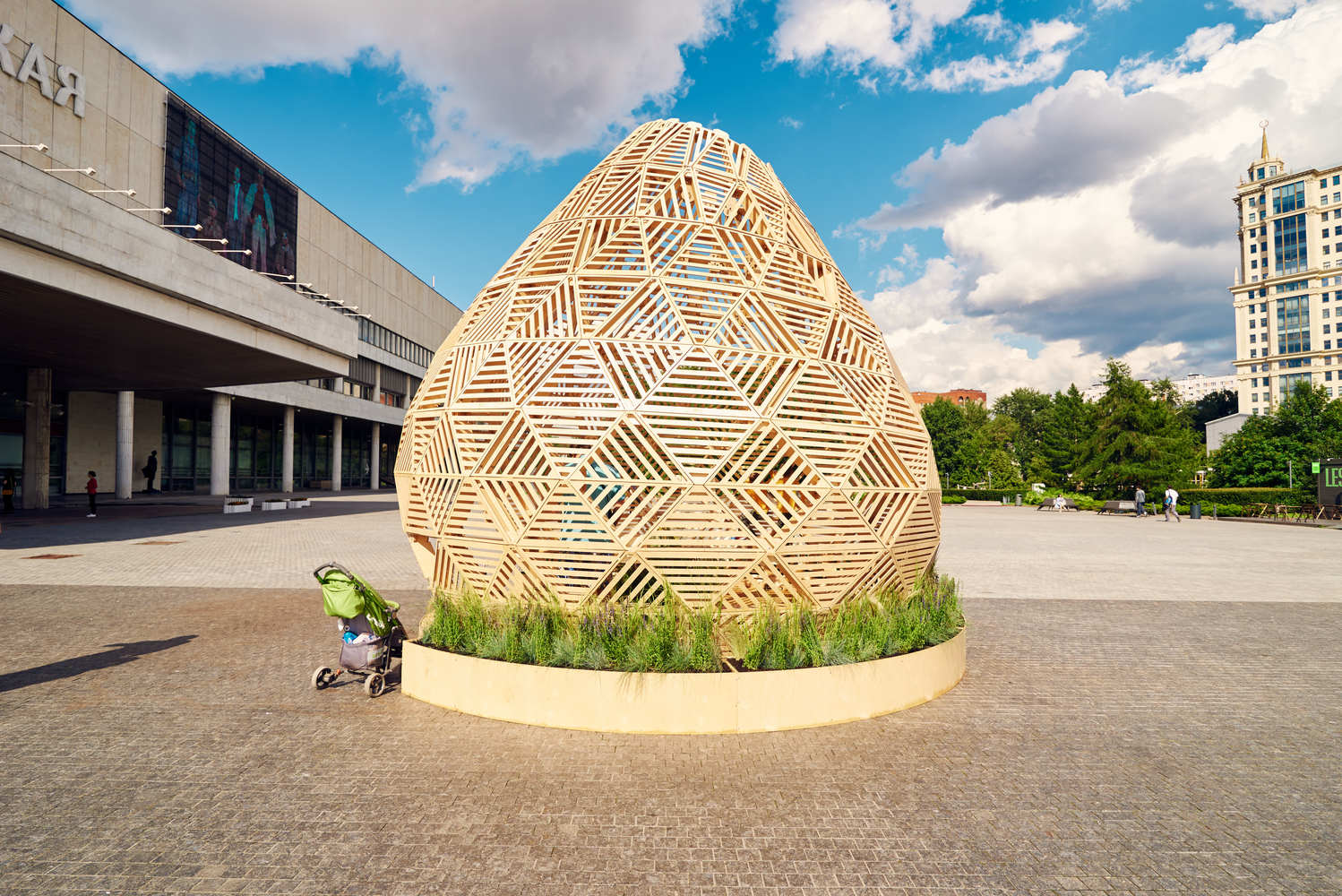 莫斯科艺术博物馆植物装饰讲台-25