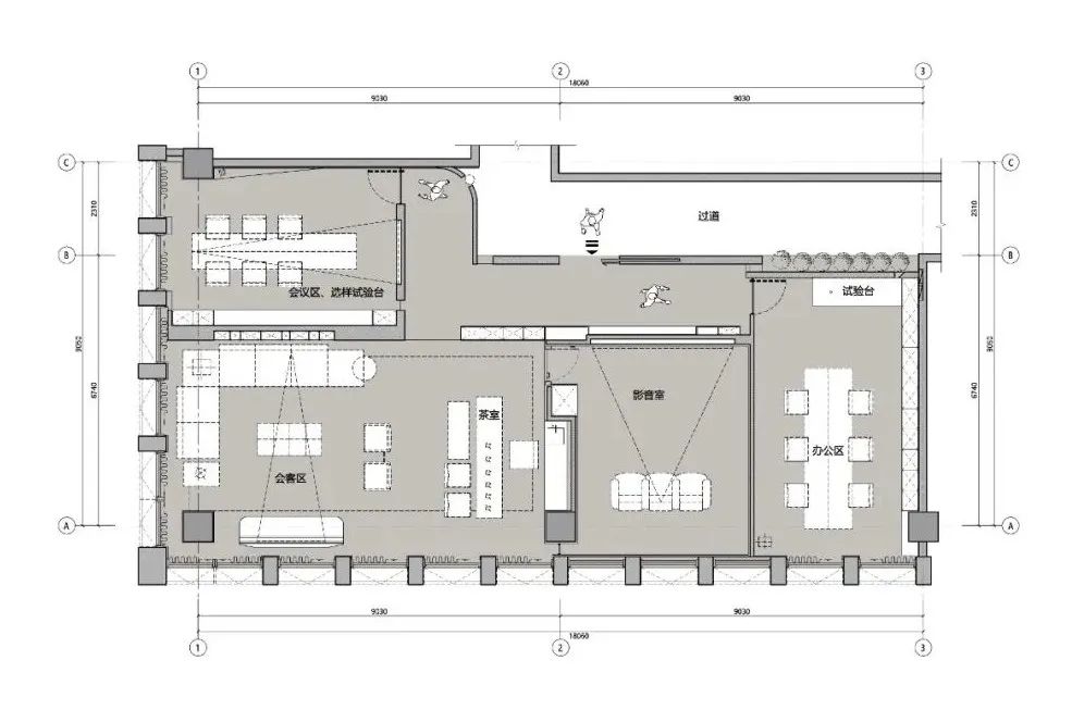 河东科技办公室丨中国厦门丨共界设计事务所(厦门)-43