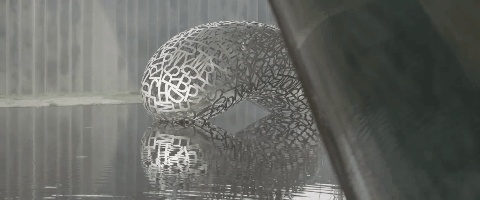 郑州金融岛的城市展厅设计 几何空间设计-30