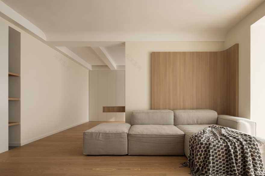 简素原木私宅设计丨中国盐城丨晓安设计-12