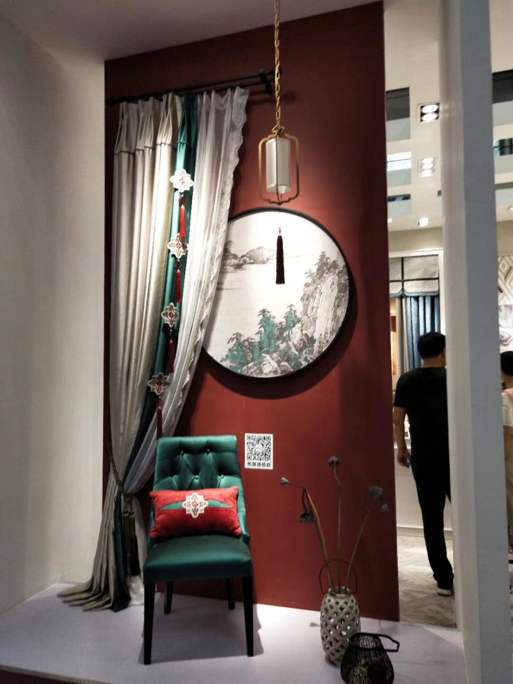 新中式风格的魅力演绎——简约线条勾勒出的灵动空间-13