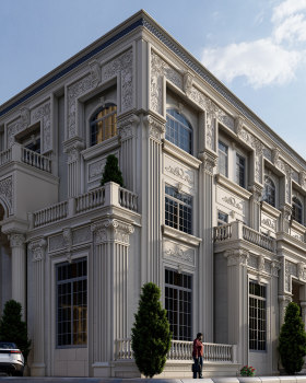 Villa in kuwait (classic styel)