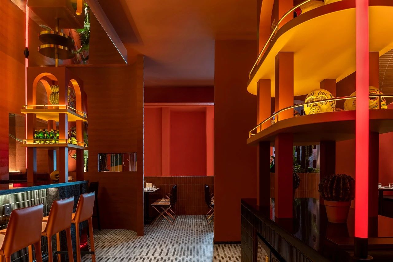 墨纪墨西哥餐厅设计丨中国天津丨北京佰第装饰工程设计有限公司-38