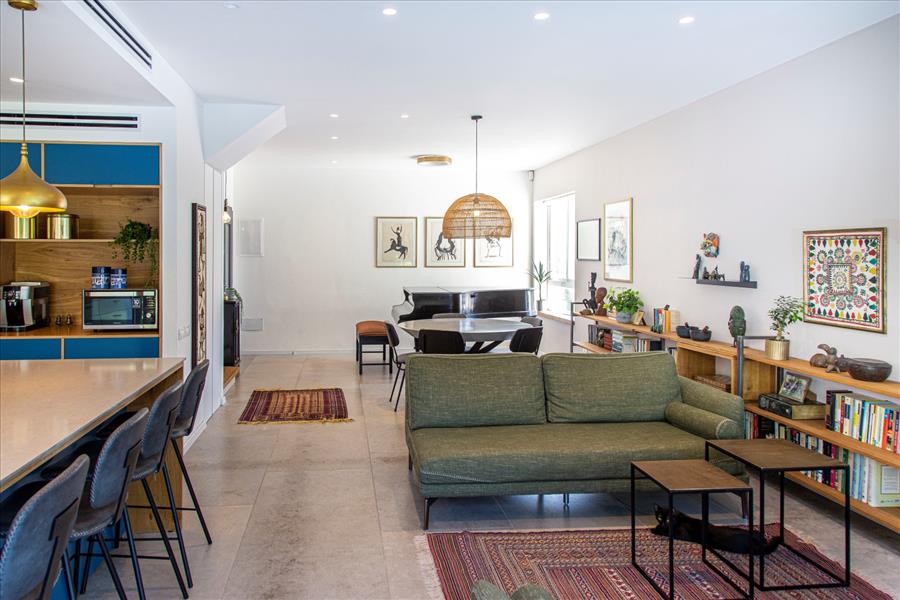 יעל עצמון לוי | עיצוב פנים דירת גן 6 חדרים במודיעין - PICKINTERI-5