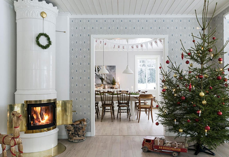 瑞典童话小屋的温馨圣诞-3