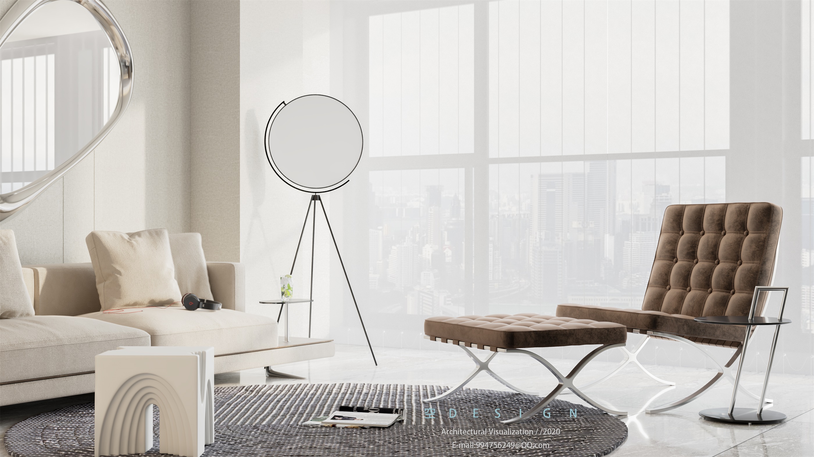 现代简约风 MOJITO 样板间，点睛之笔的创意设计-4