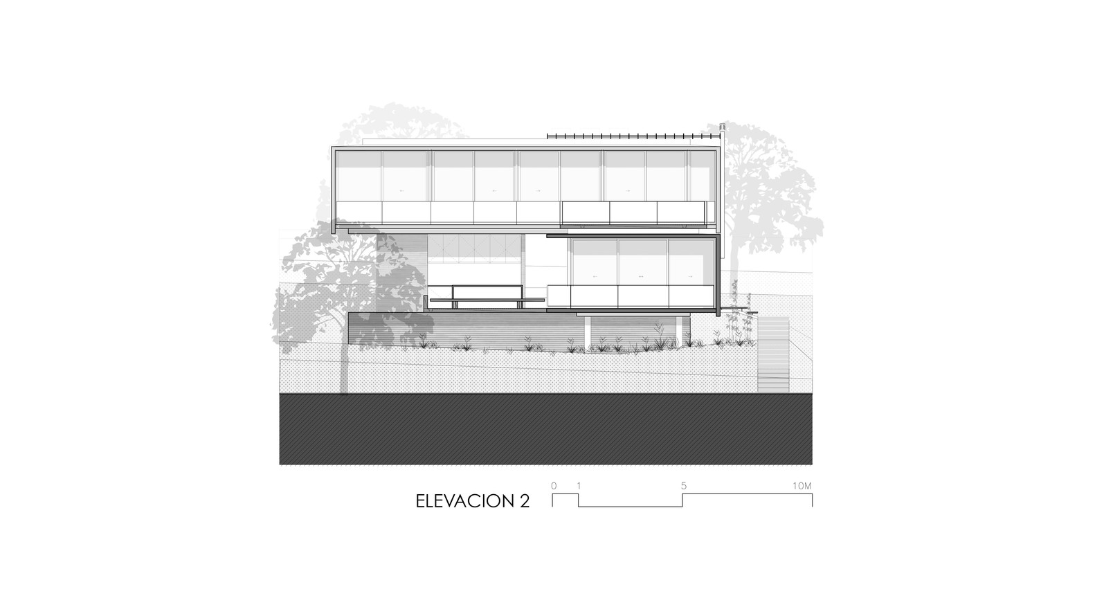 CC House · 双层叠加的公共私密空间丨玻利维亚圣克鲁斯丨Sommet-35