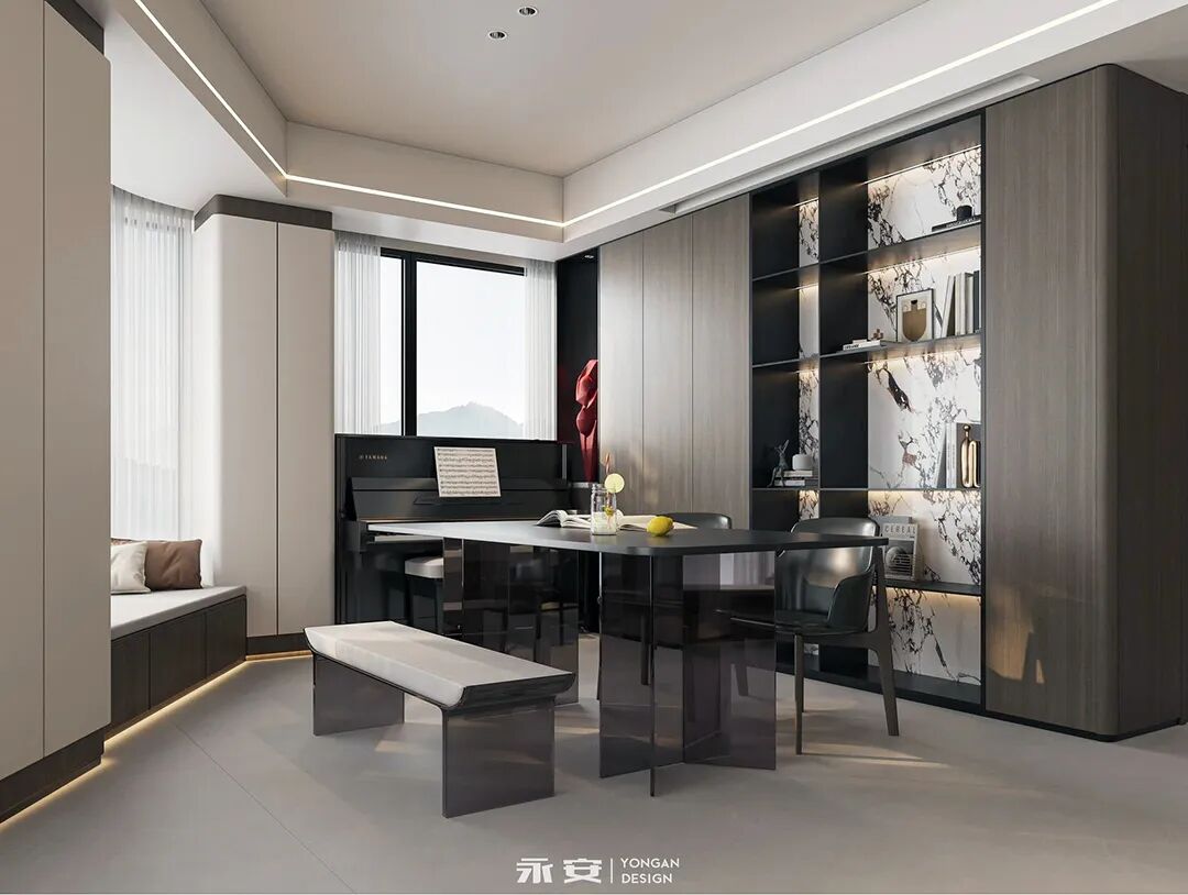 永安实景丨东海富汇豪庭107m²【设计让非常规空间重新涅槃】-61