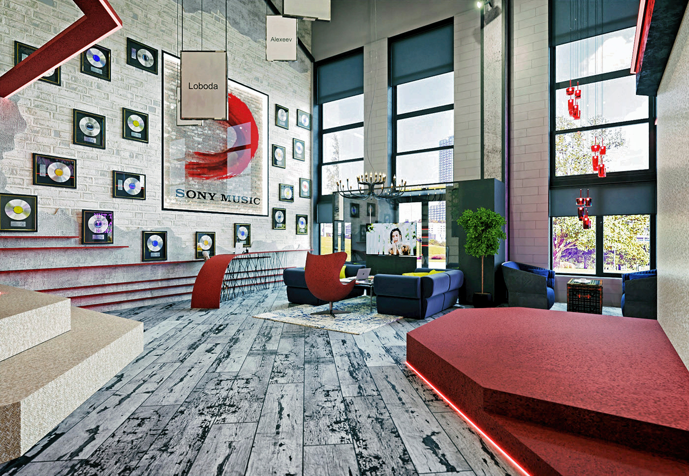 Студия звукозаписи Sony Musyc.-9