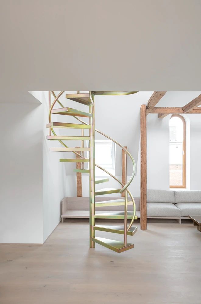 带阁楼的公寓设计丨丹麦哥本哈根丨Studio David Thulstrup-26