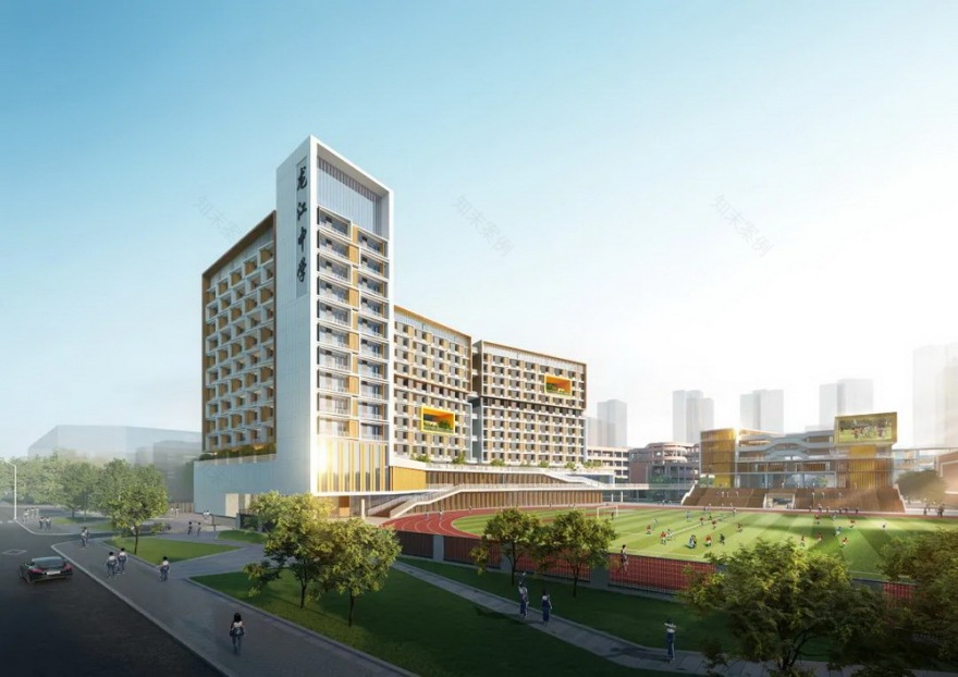 佛山龙江中学“一校一区”扩建工程丨中国佛山丨香港华艺设计顾问(深圳)有限公司-60