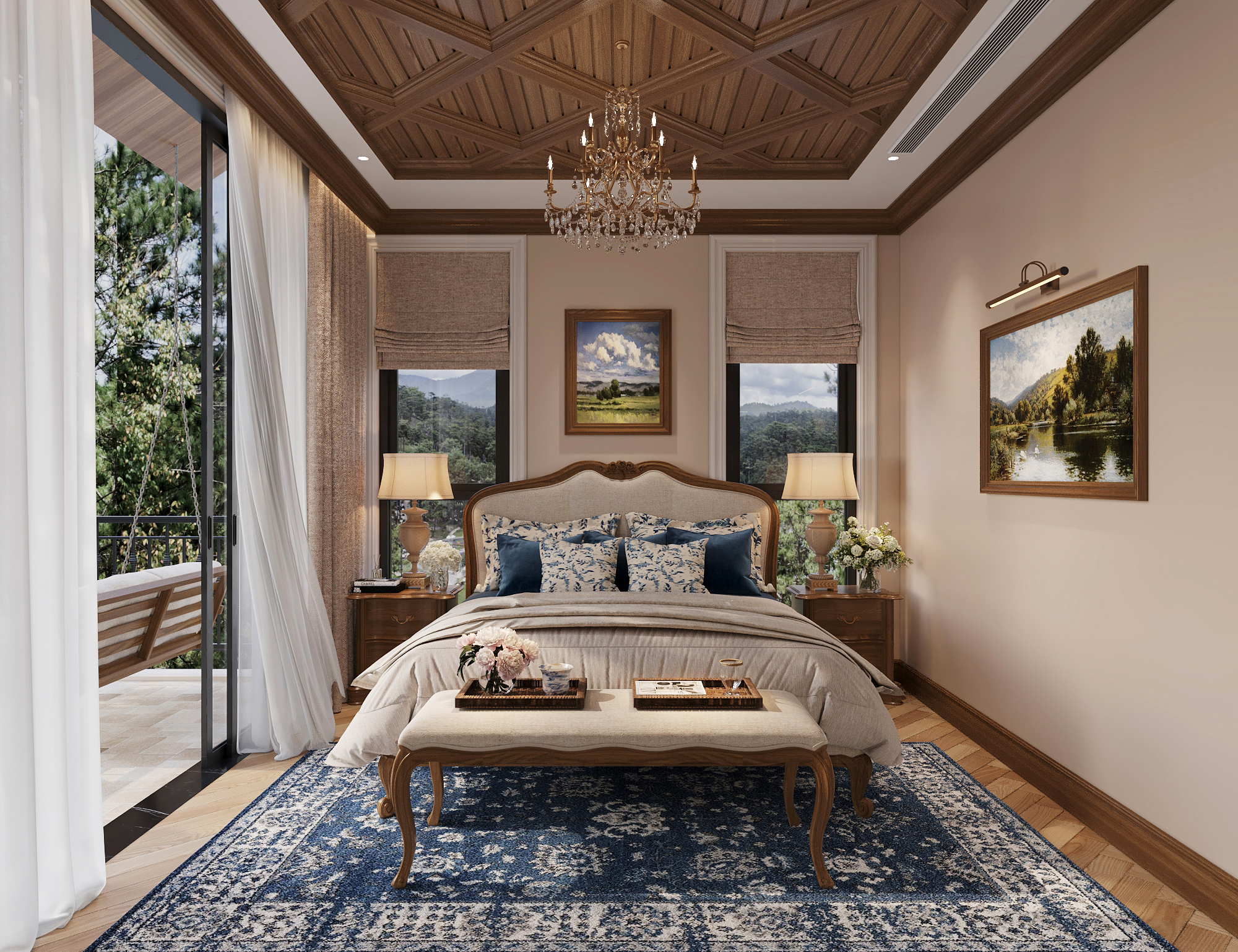 COTTAGE VILLA - MASTERBEDROOM-1