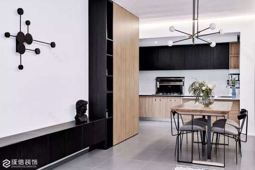 宝嘉花与山 | 简约开放式空间,诠释舒适生活-22