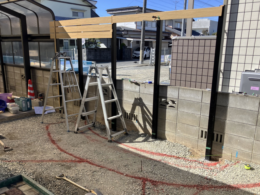 M様邸洋风庭院改造-42