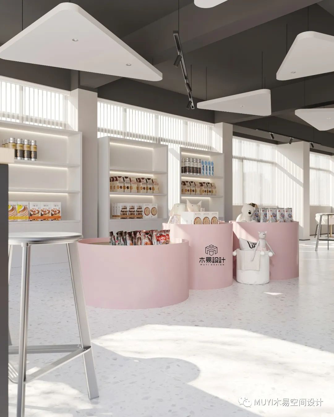 现代网红空中宠物乐园丨中国浙江丨木易空间设计-23