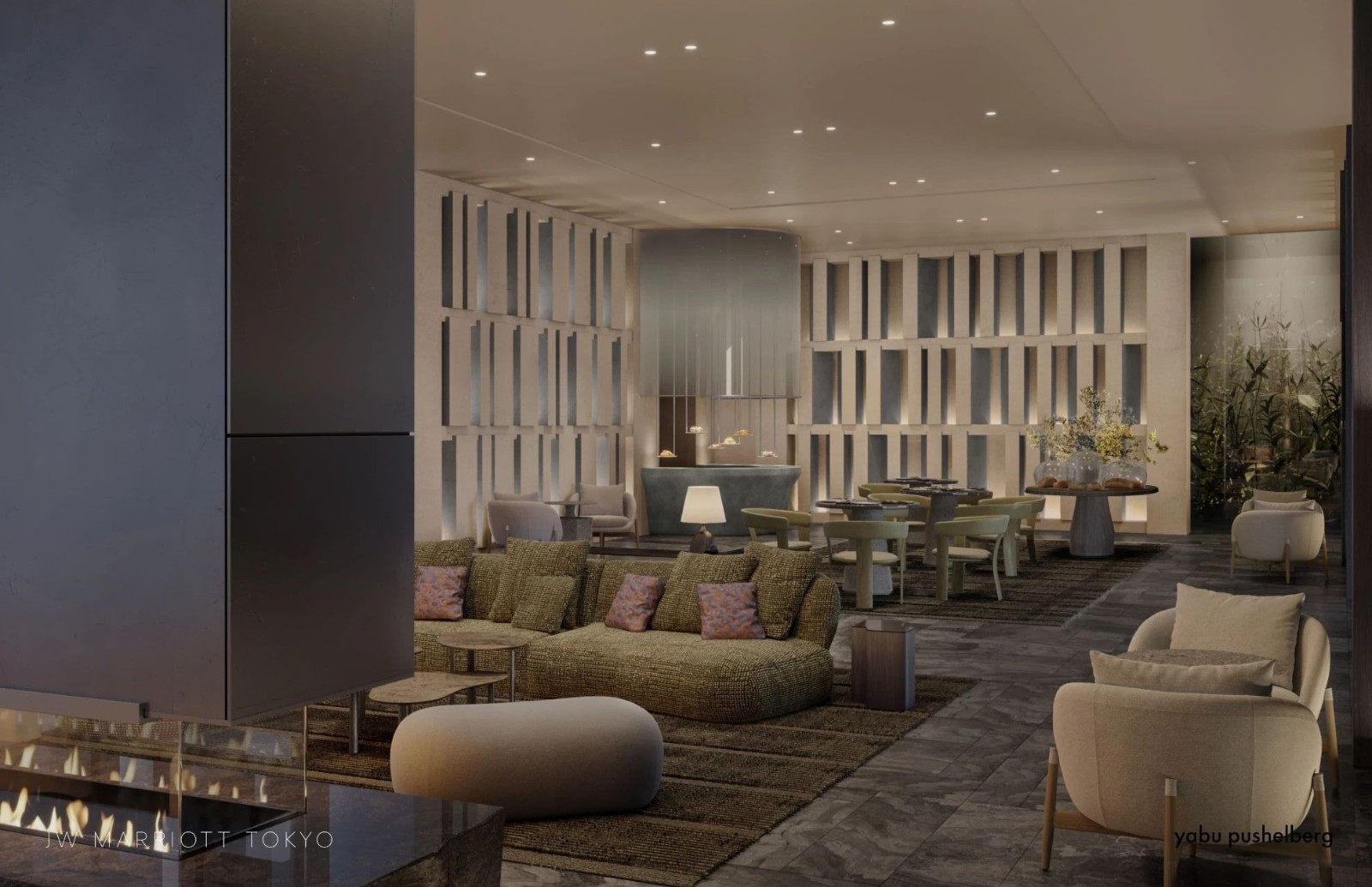 东京JW万豪酒店丨日本东京丨Yabu Pushelberg事务所-17