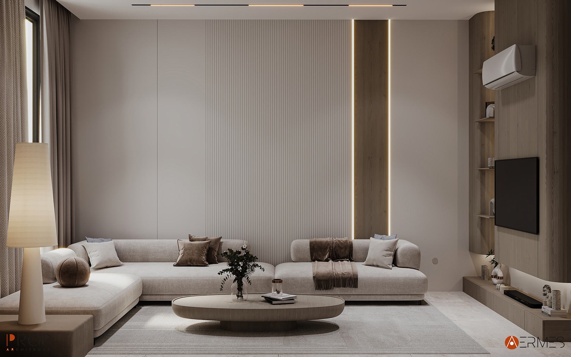 VILLA INTERIOR（别墅室内设计）丨沙特阿拉伯吉赞丨PROP & AERMES ARCHITECTS-22