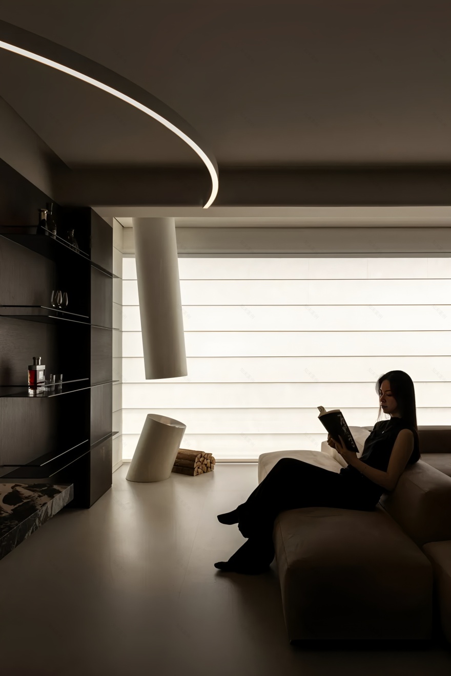 166㎡极简风格丨中国温州丨简印空间设计-7